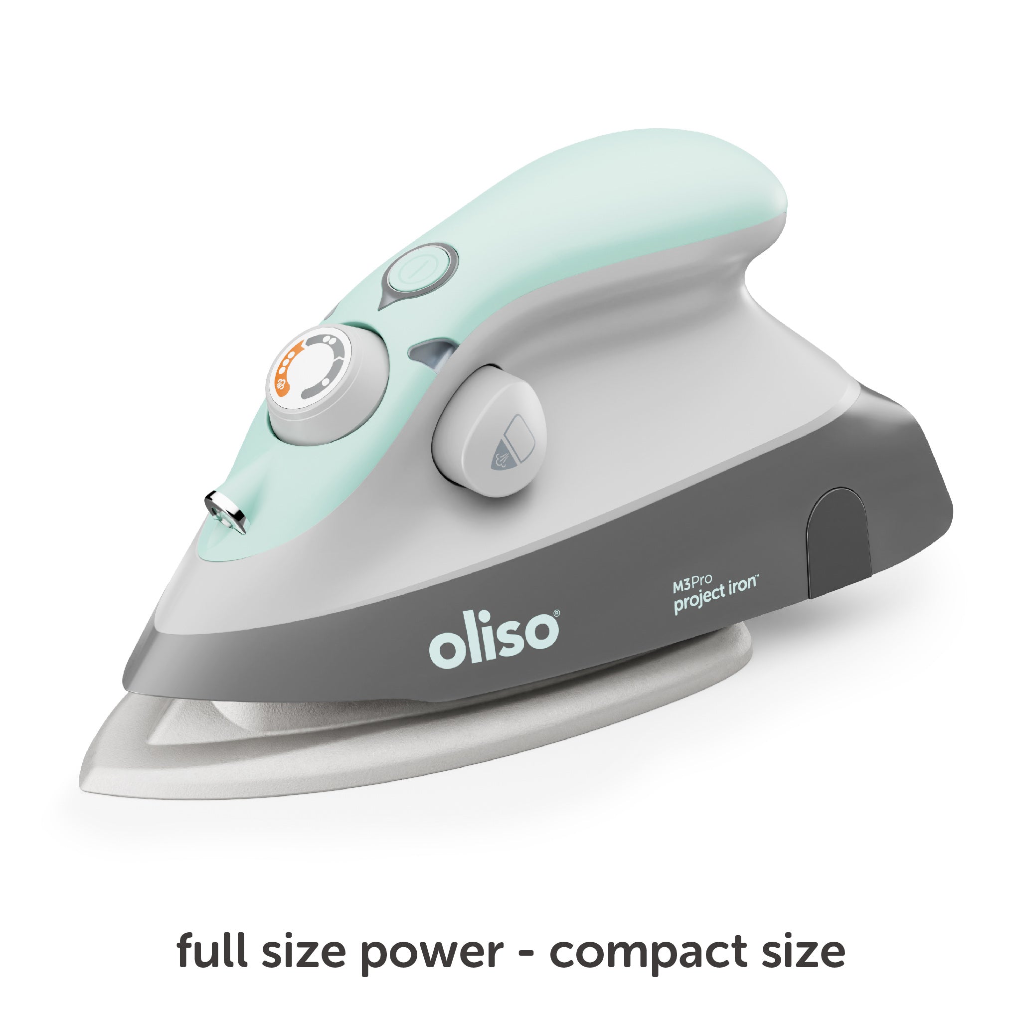 The aqua M3Pro project iron provides full size power in a compact convenient size.