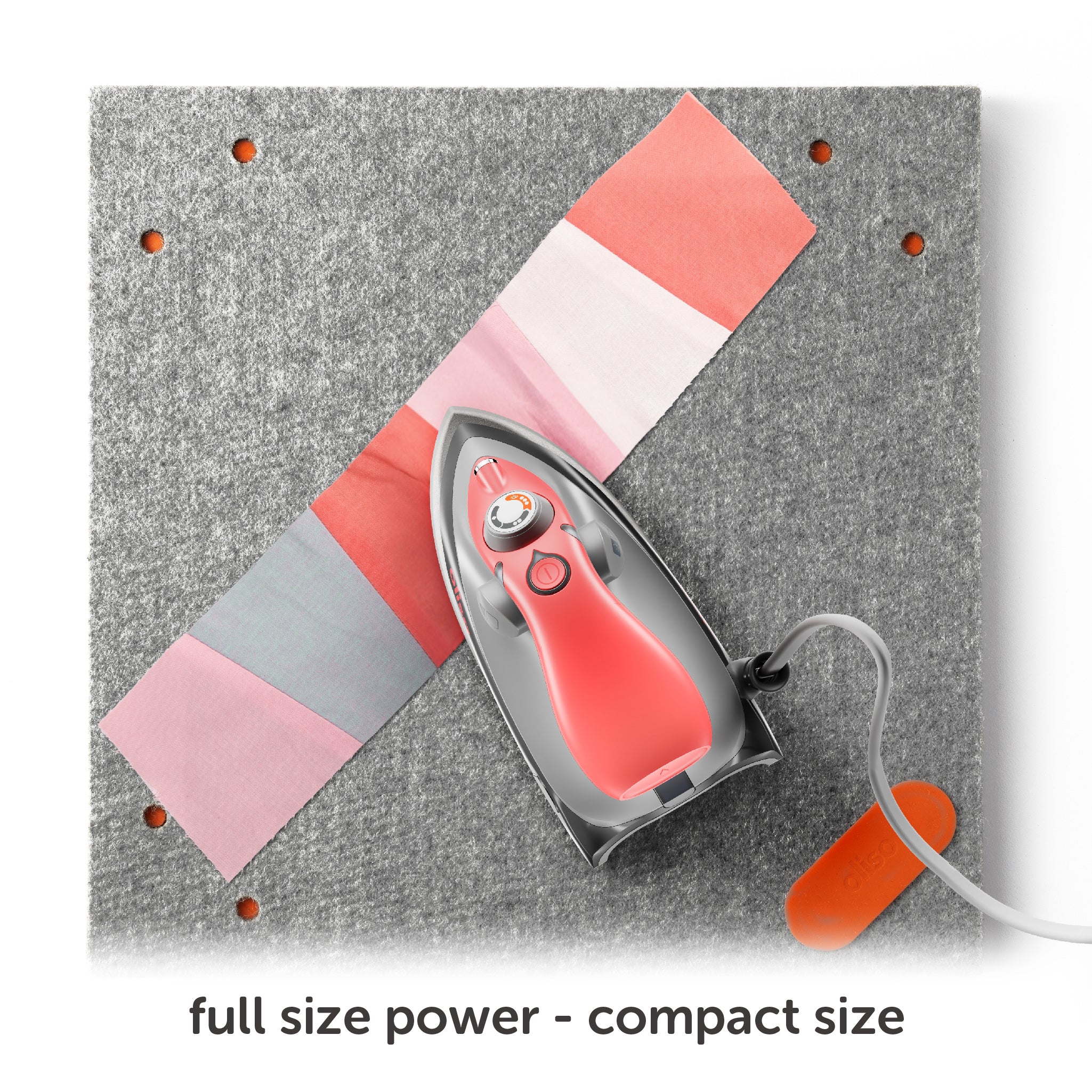 The M3Pro and 100% wool MultiMat are the perfect companions, making pressing quick and easy.