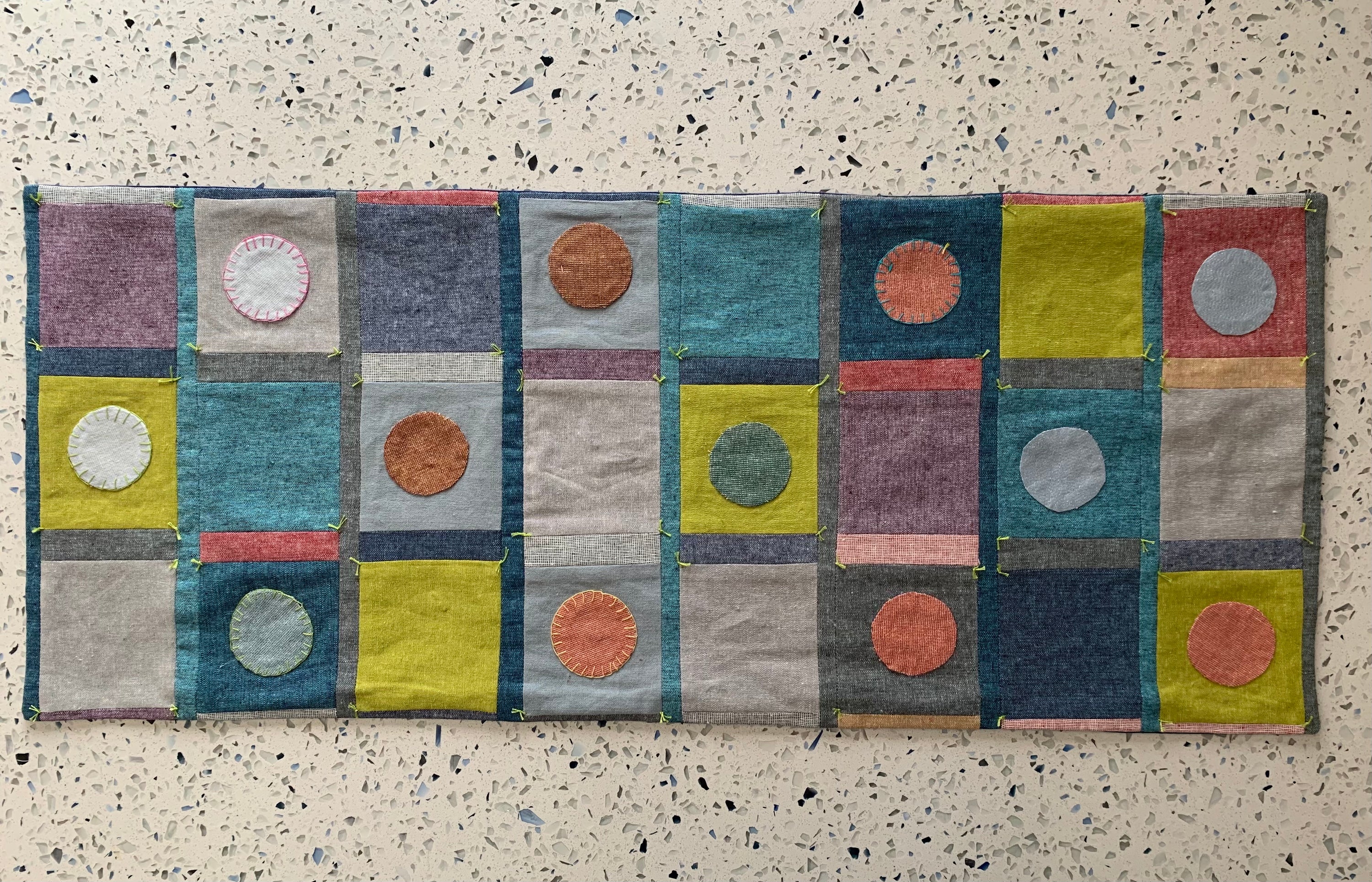 Circle Table Runner Project