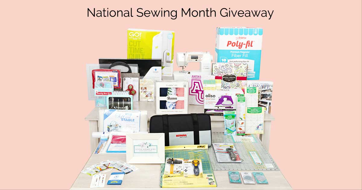 2022 Ultimate Sewing Month Giveaway!