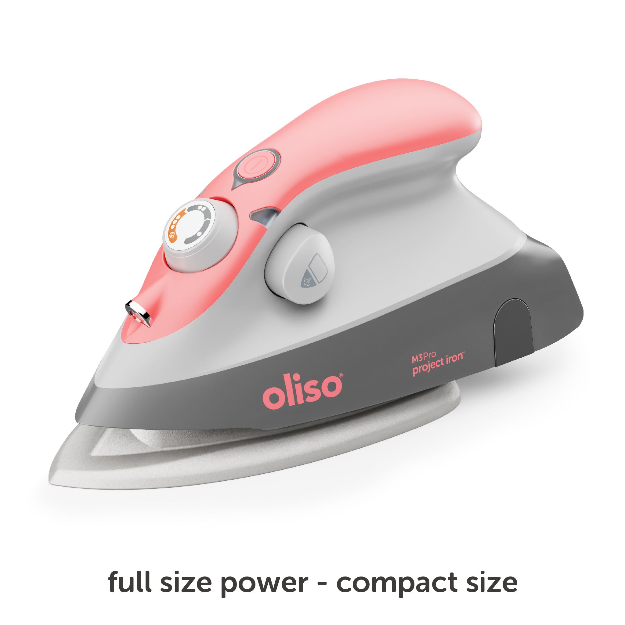 The coral M3Pro project iron provides full size power in a compact convenient size.