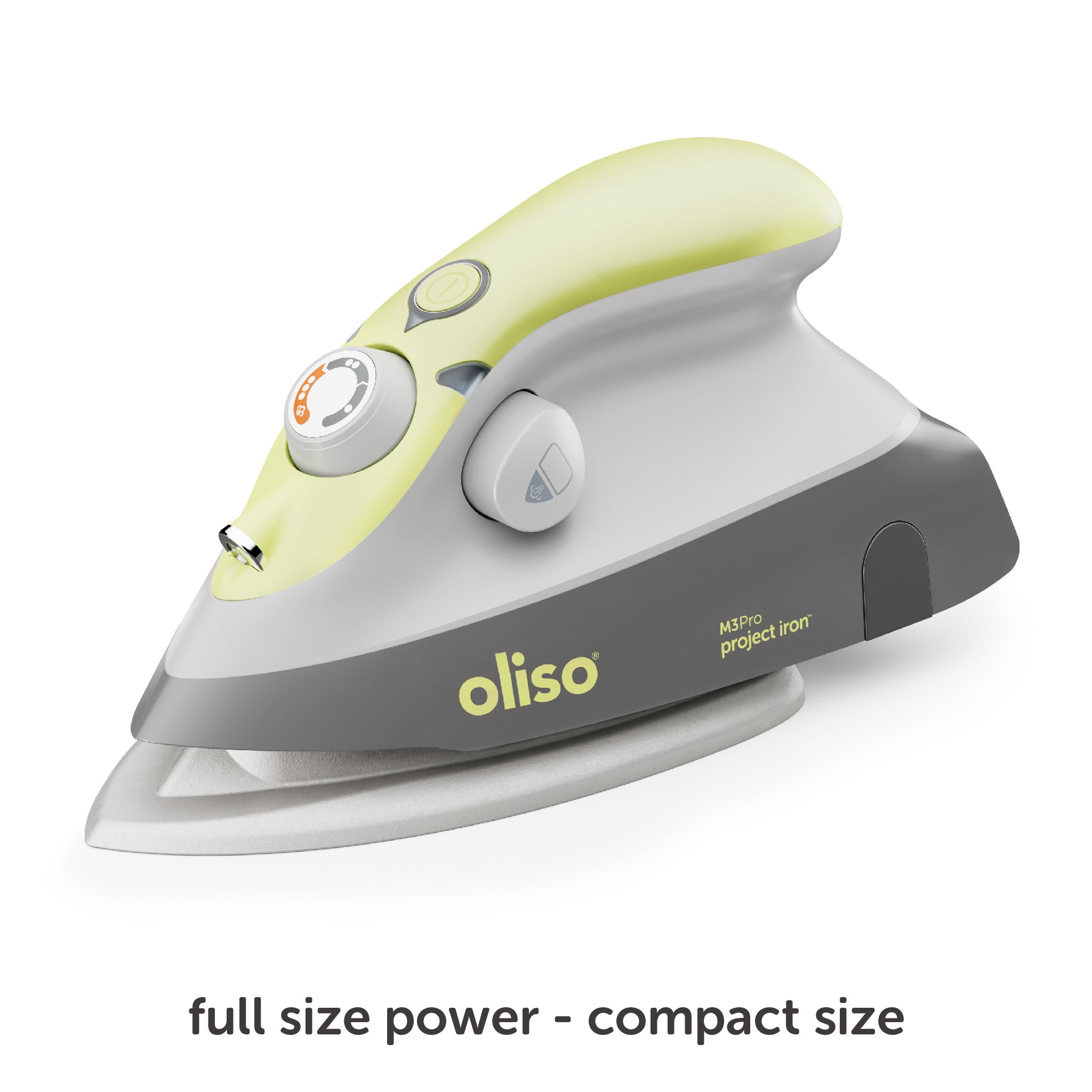 The pistachio M3Pro project iron provides full size power in a compact convenient size.