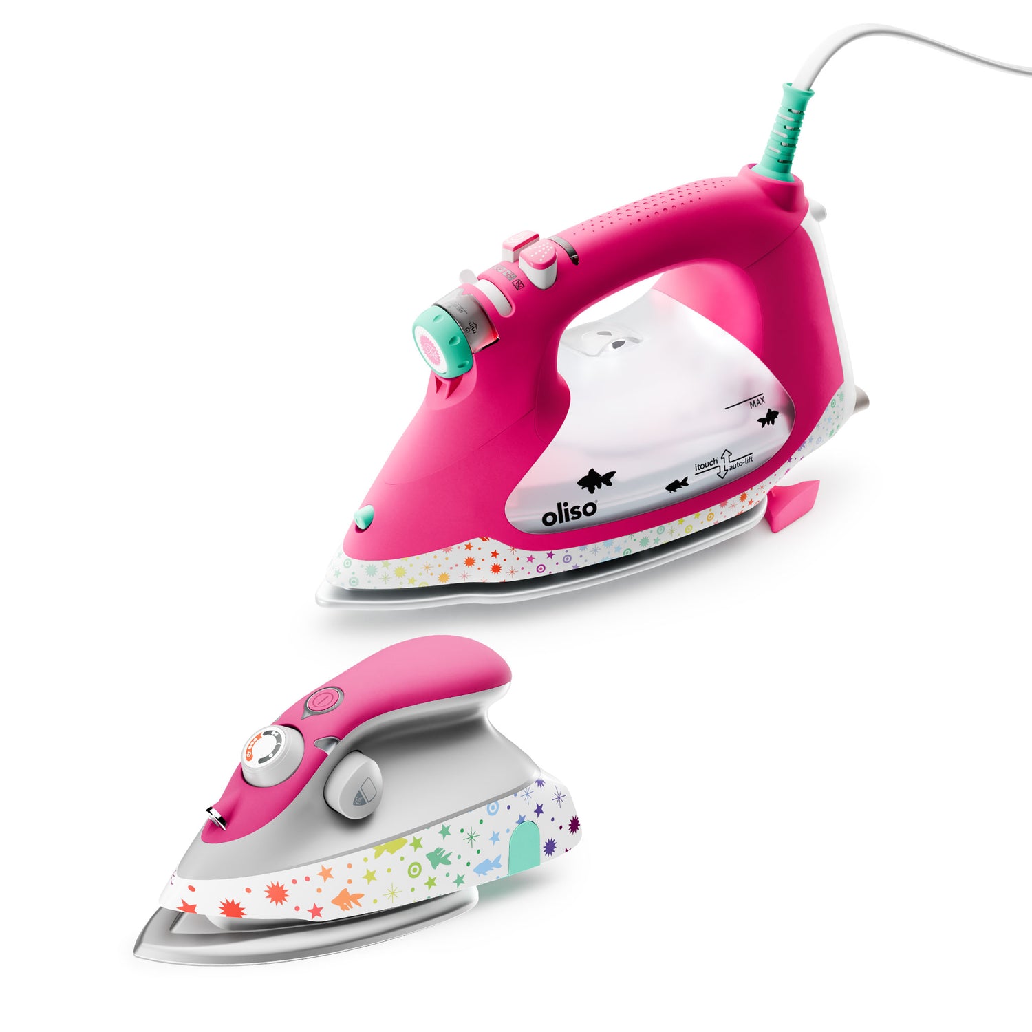 Oliso - Pink Iron TG1600 Pro Plus - Quilting Notions