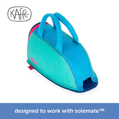 The Oliso Kaffe carry bag has an opening to accommodate the M3Pro&