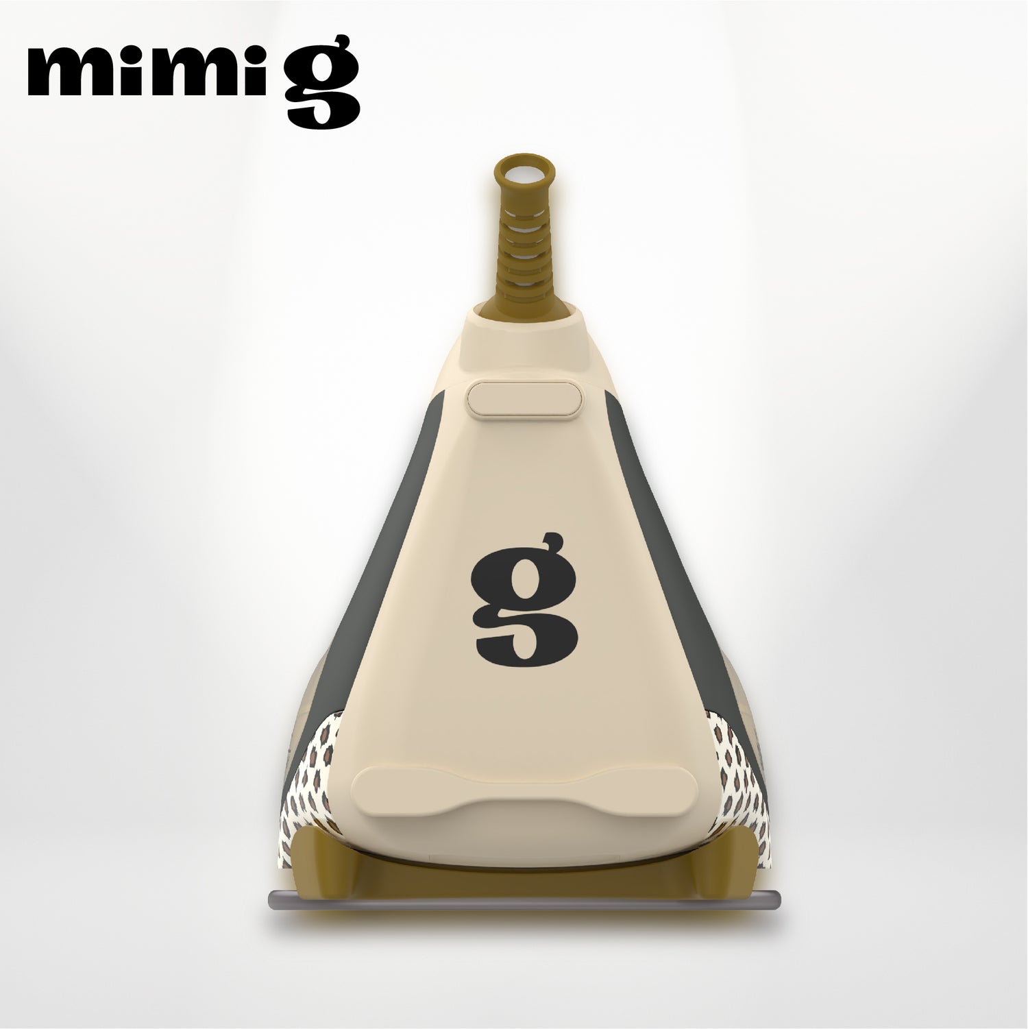 Rear of the Mim G iron  with a Large G logo.